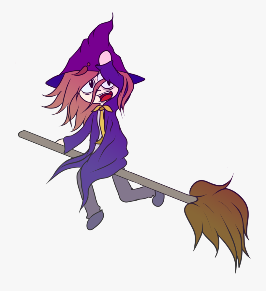 Banner Transparent Download Broom Drawing Doodle - Cartoon, Transparent Clipart