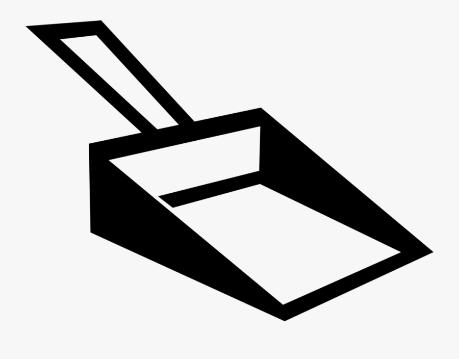 Vector Illustration Of Dustpan Cleaning Utensil For - Dust Pan Png Vector, Transparent Clipart