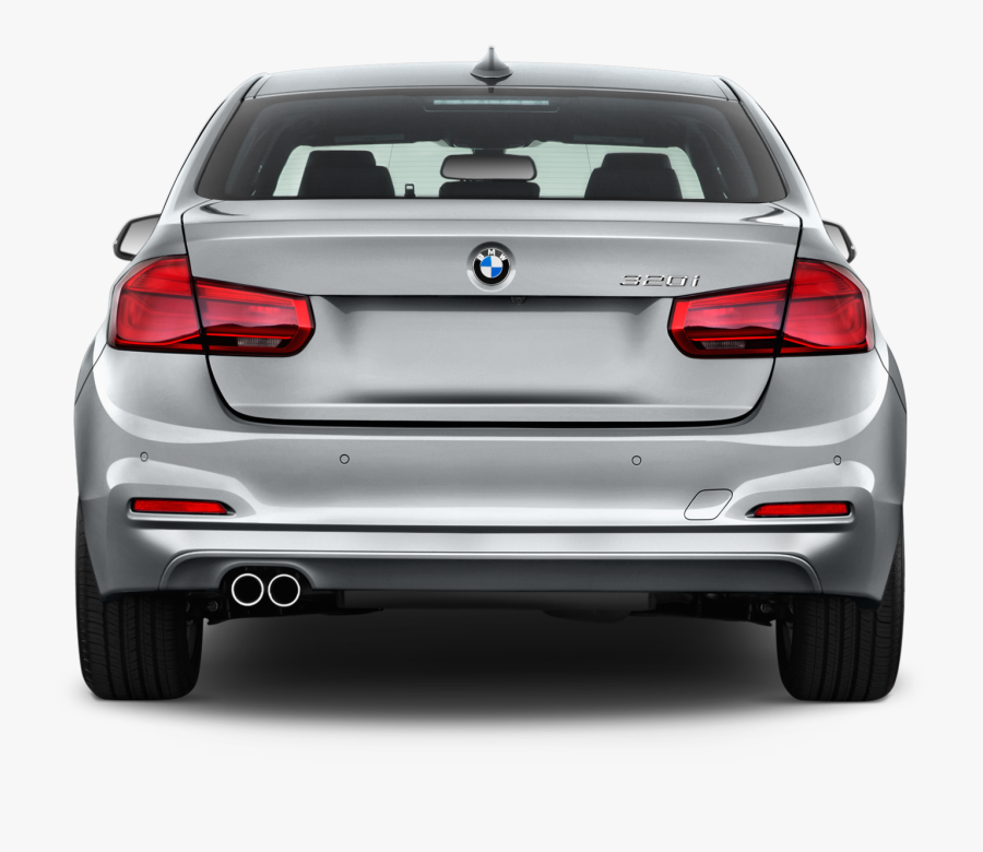 Transparent Sedan Clipart - 2016 Bmw 328i Back, Transparent Clipart