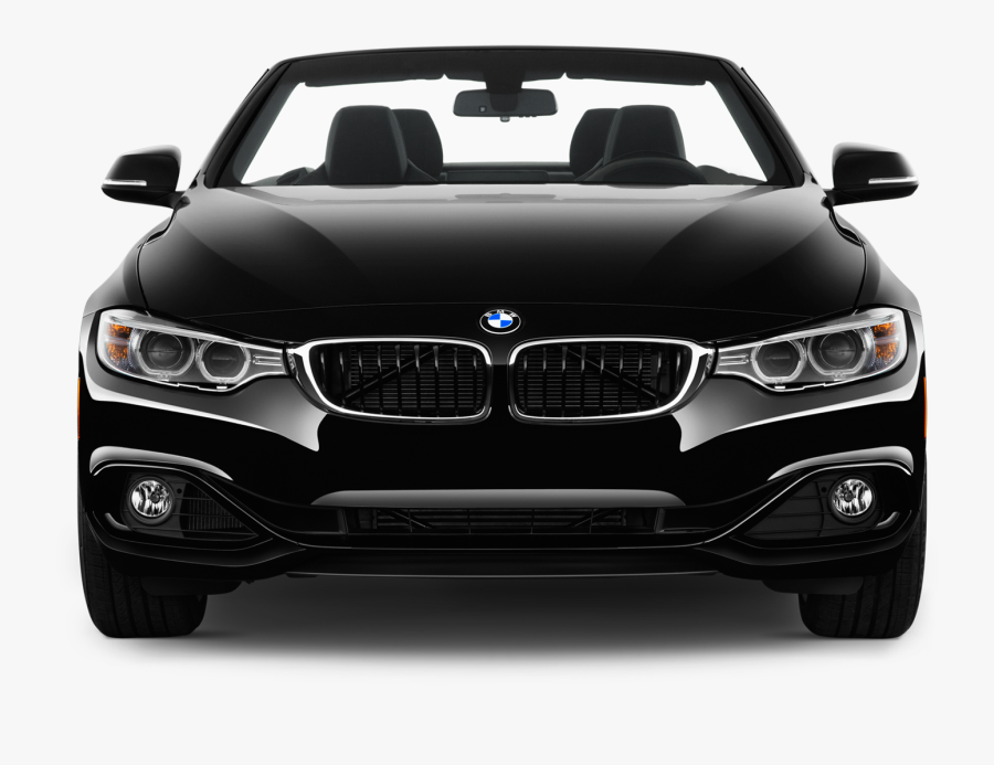 Bmw 4 Series Front View Png Clipart Download Free Images - Front Black Car Png, Transparent Clipart