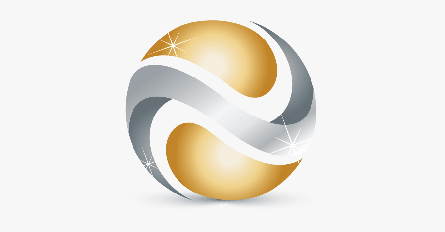 Clip Art Design D Abstract Template - Design Logo, Transparent Clipart