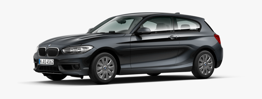 Driver Clipart Limo Driver - Bmw 1 Series Black 3 Door, Transparent Clipart