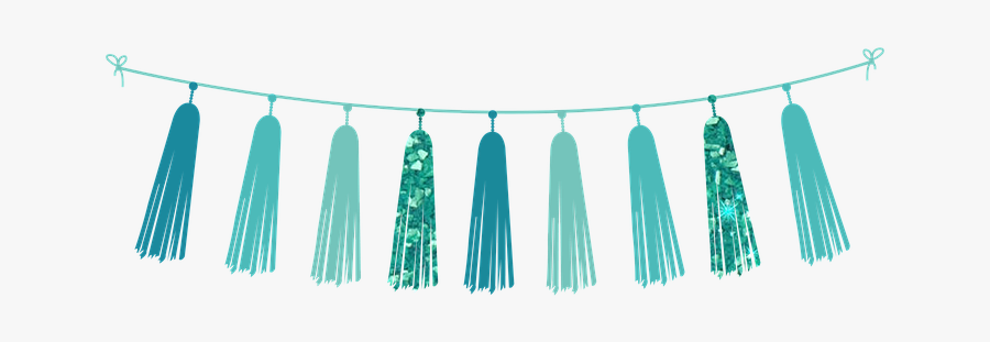 Tassel, Garland, Bunting, Banner, Flag, Birthday - Transparent Bunting Banner Png, Transparent Clipart