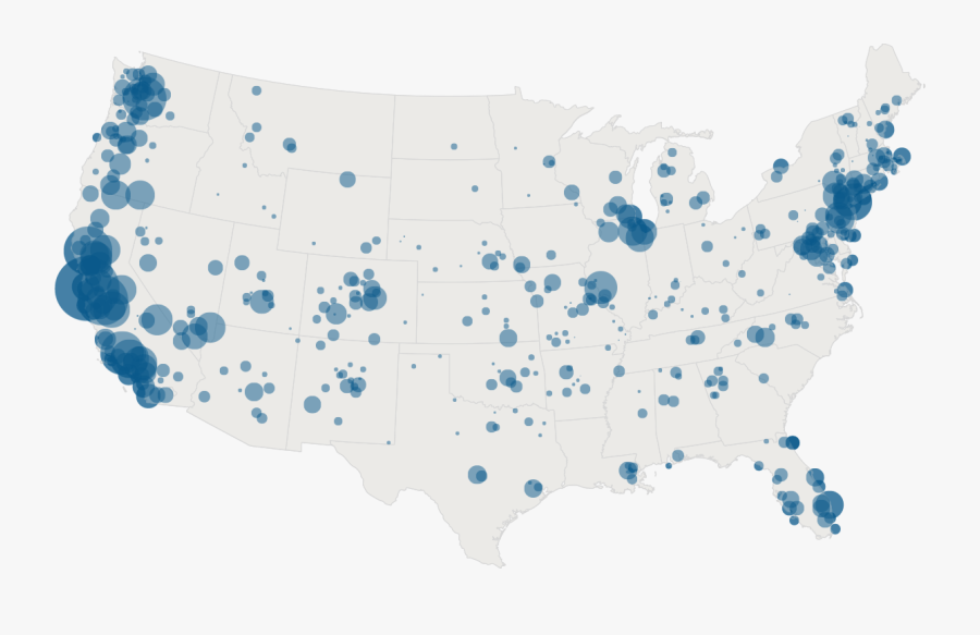 Mindful Schools - Geological Map Of America, Transparent Clipart