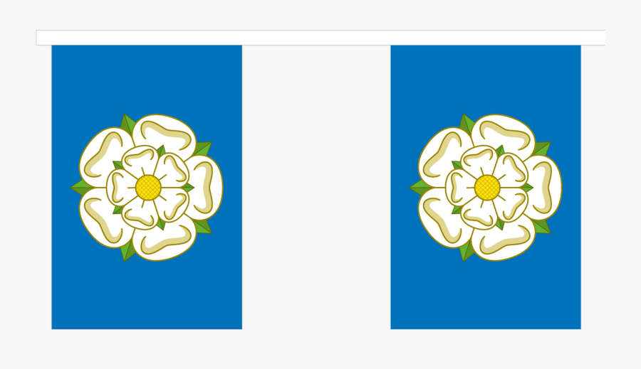 Yorkshire White Rose, Transparent Clipart
