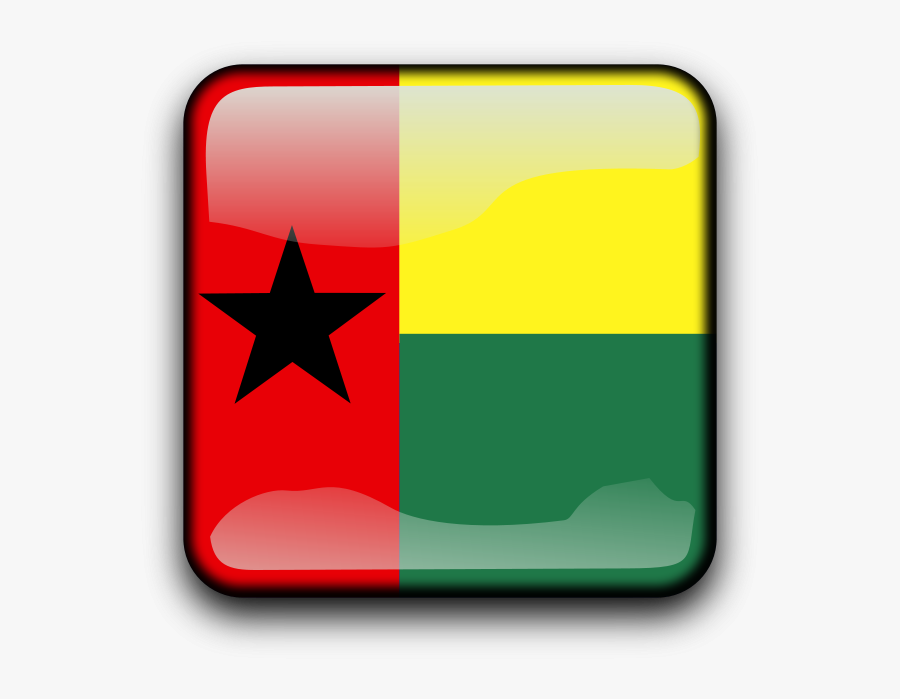 Drapeau Guinée Bissau Png, Transparent Clipart