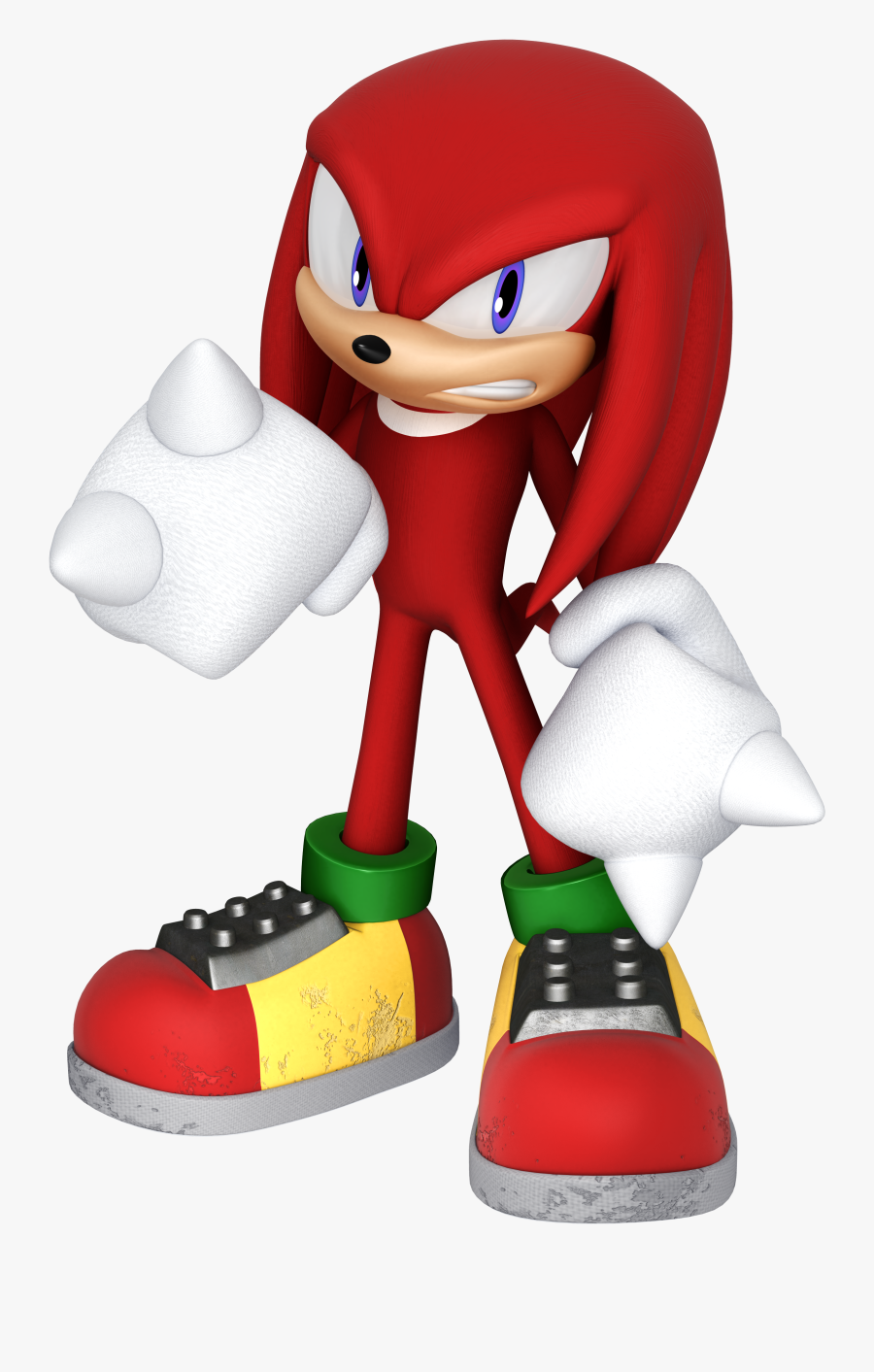 Transparent Sonic The Hedgehog Png - Knuckles The Echidna, Transparent Clipart