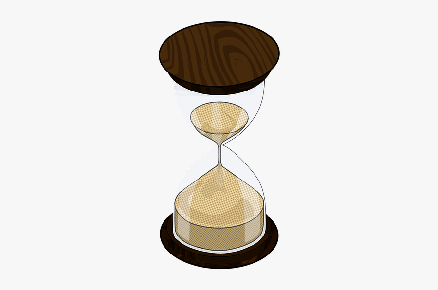 Time, Hour-glass, Timer, Clock, Glass, Realistic, Sand - Trophy, Transparent Clipart