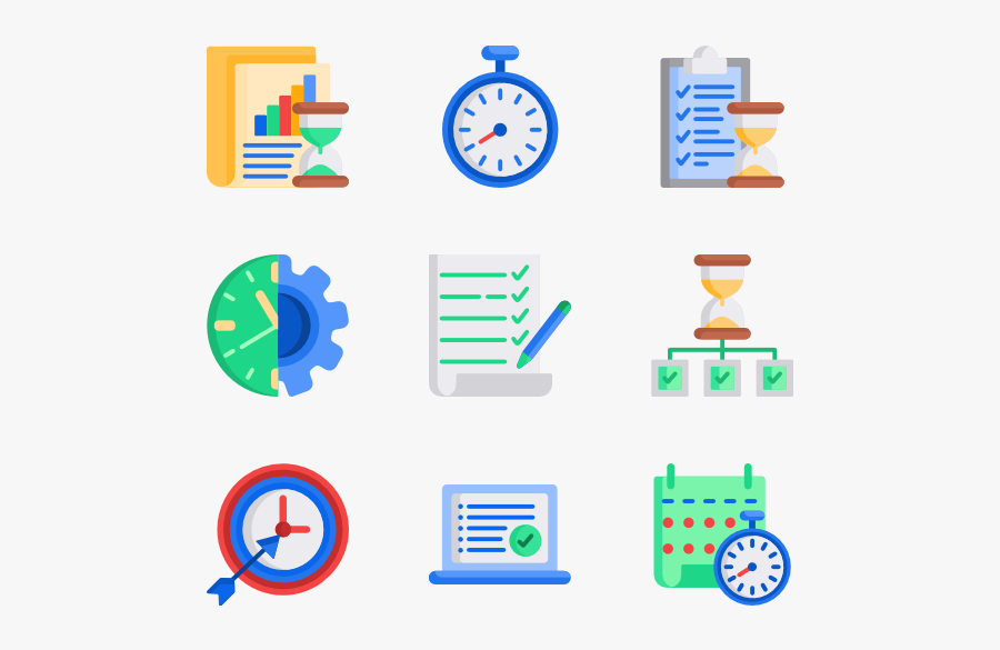 Time Management - Flaticon Internet, Transparent Clipart