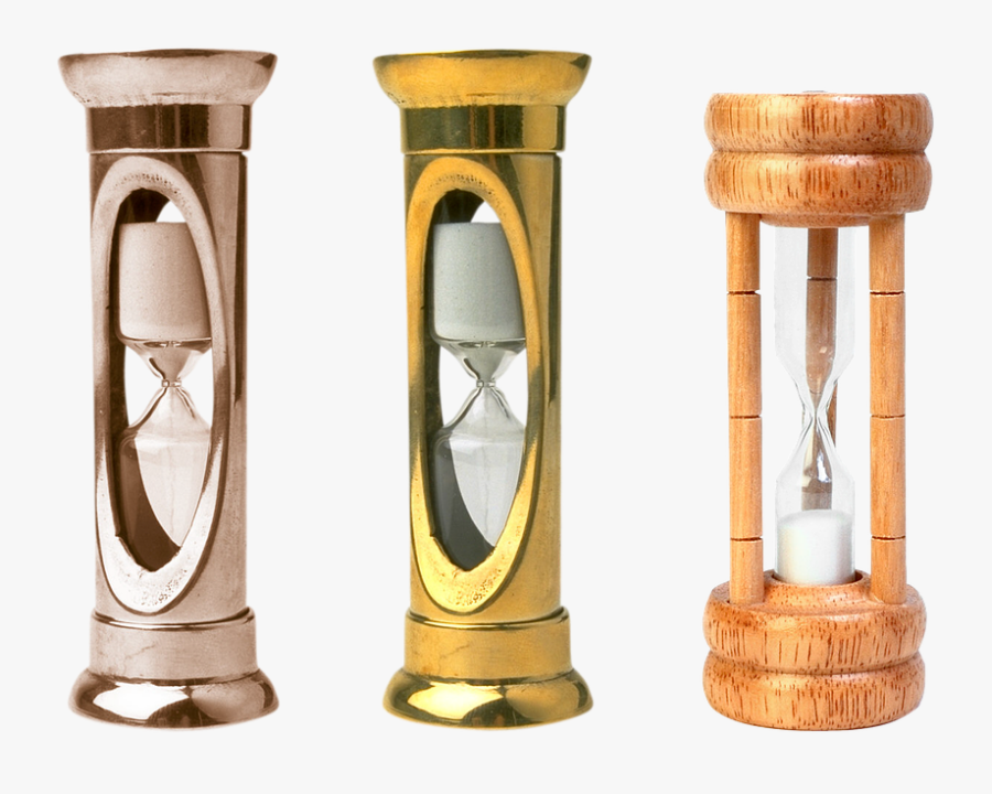 Hourglass, Time, Sand, Clock, Flask, Glass - Hourglass, Transparent Clipart