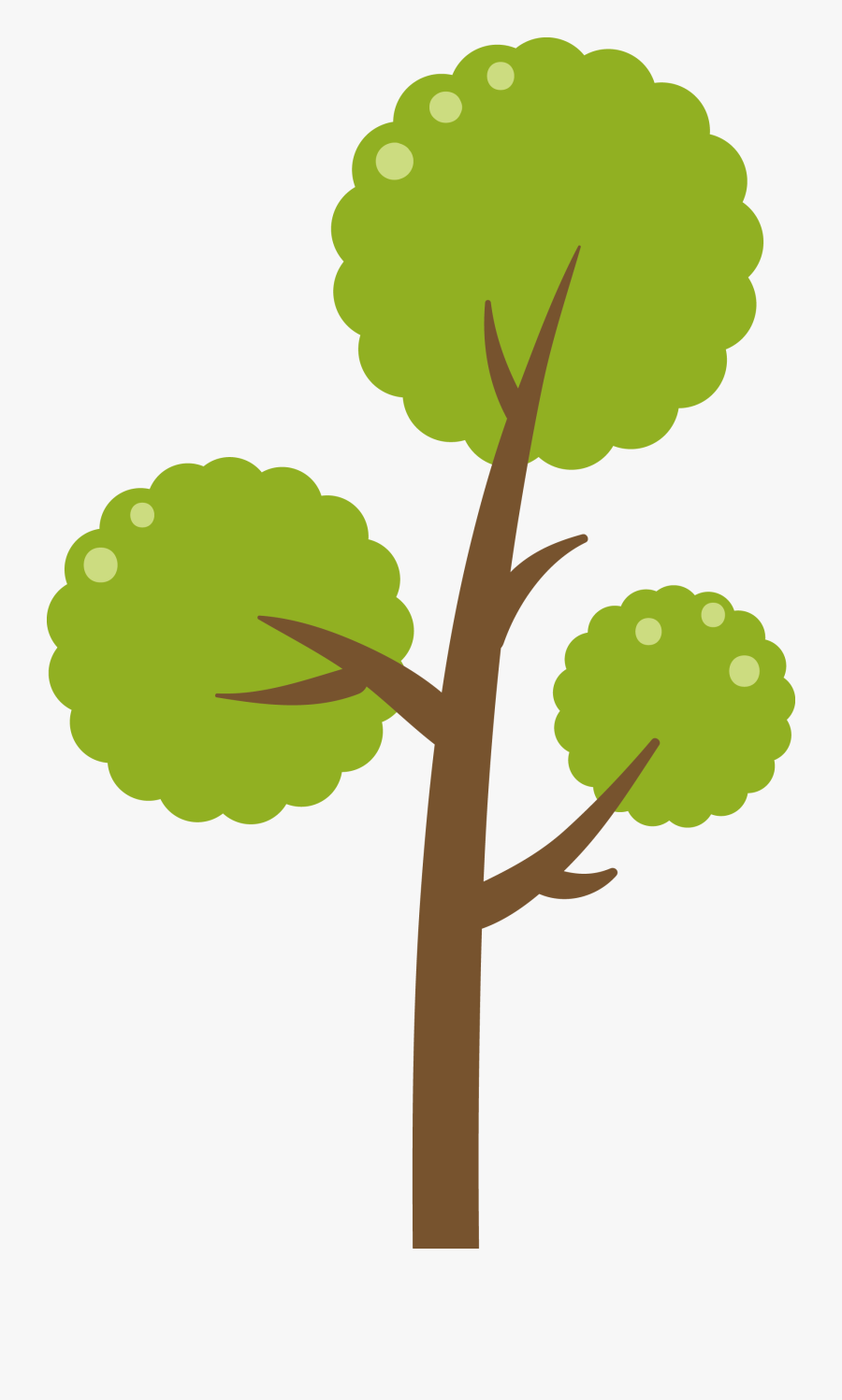 Planting Clipart Sapling - Vector Transparent Tree Png, Transparent Clipart