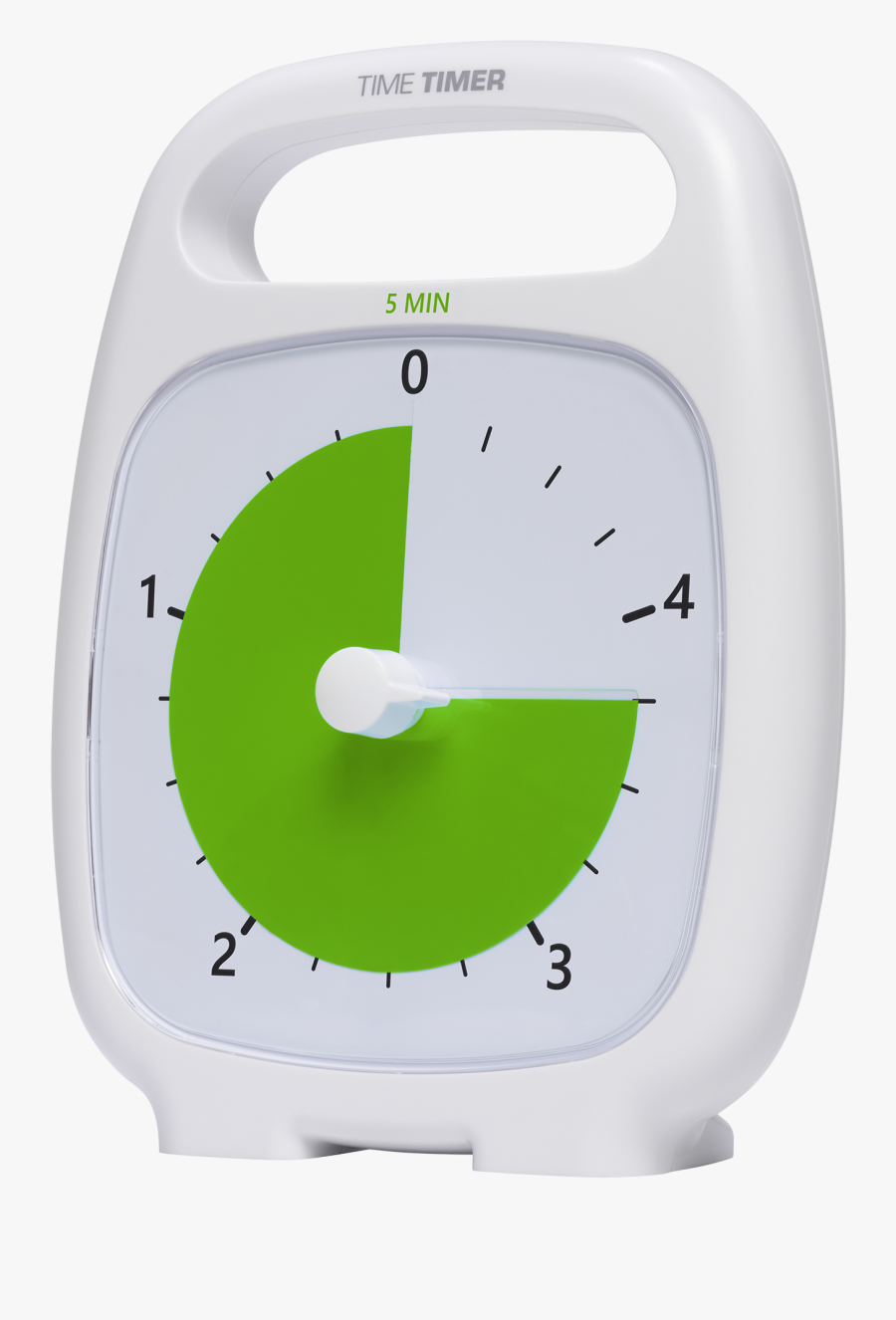 Clip Art Fifty Minute Timer - Time Timer Plus 5 Minute, Transparent Clipart