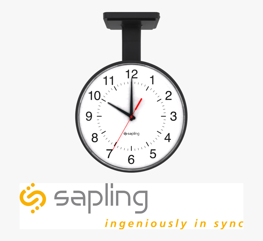 Sapling Clock - Sapling Ingenious In Sync, Transparent Clipart