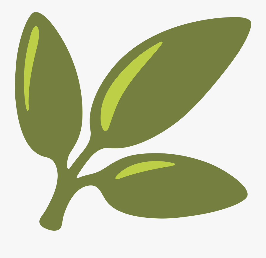 Plant Clipart Emoji - Emojis Leafs, Transparent Clipart