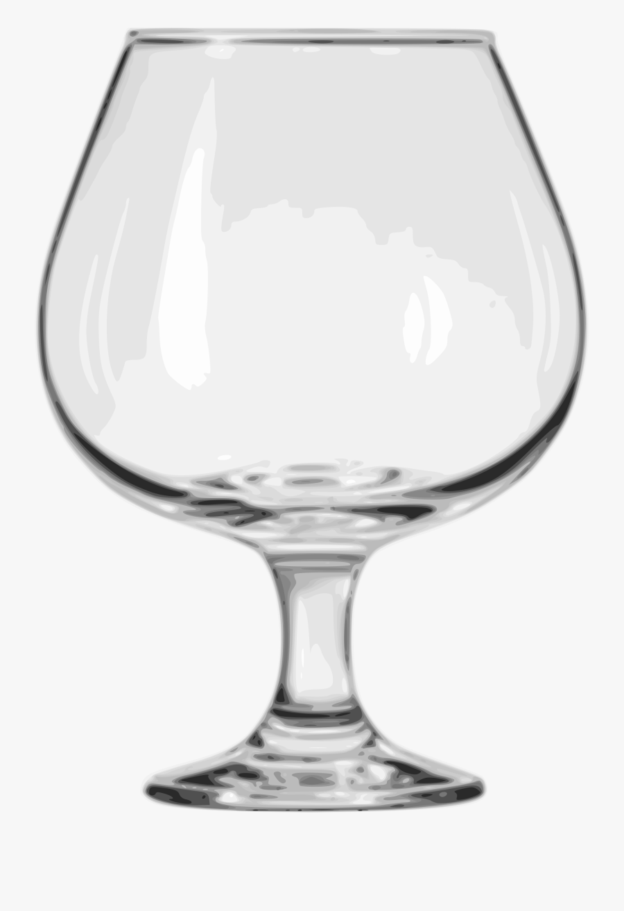 Snifter Glass, Transparent Clipart