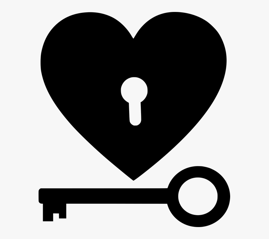 Lock And Key Illustration, Transparent Clipart