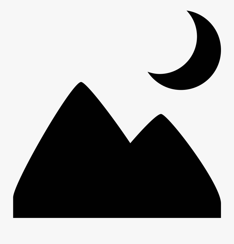 Night Landscape Icon Clipart , Png Download, Transparent Clipart