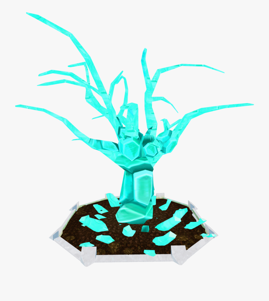 Crystal Clipart Ice Shard - Crystalline Tree, Transparent Clipart