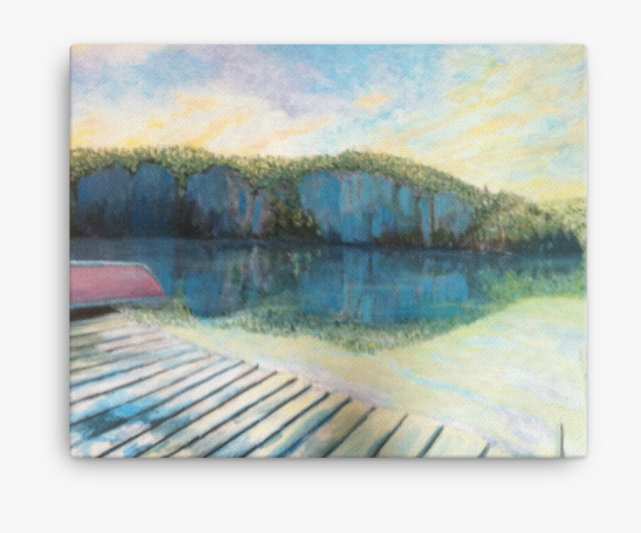 Lake Transparent Landscape - Painting, Transparent Clipart
