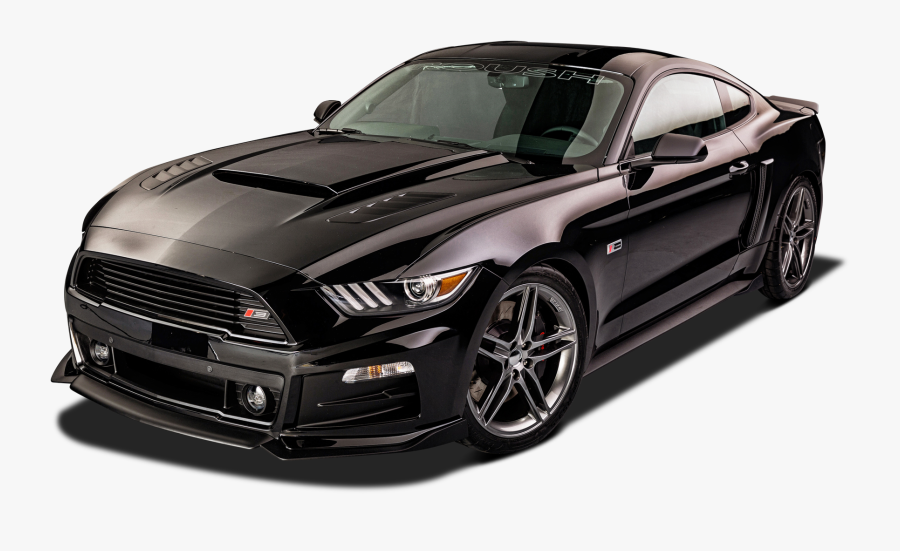 Stylish Black Ford Roush Rs Mustang Car Png Image - 2017 Ford Roush Mustang, Transparent Clipart