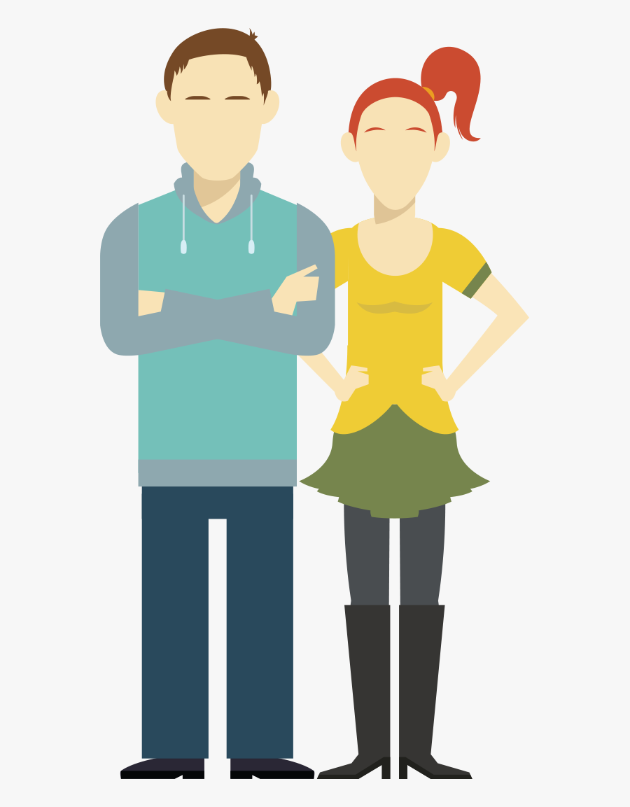 Umei Students Graphic - Cartoon, Transparent Clipart