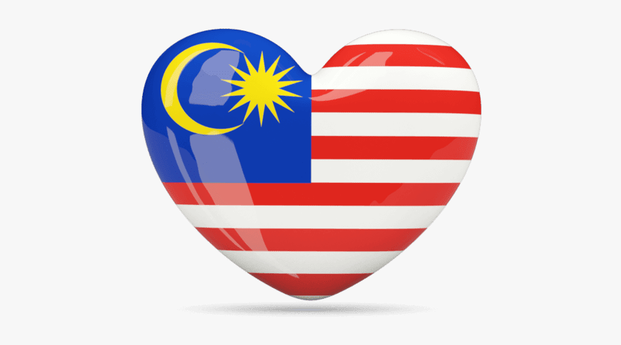 Malaysia Flag Button Vector, Transparent Clipart