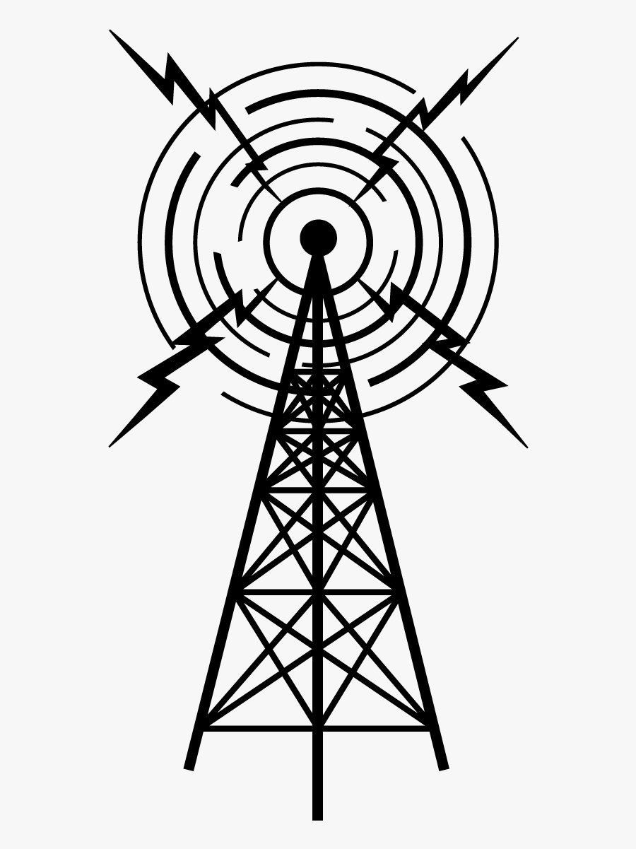 Pin By Michael Garske - Draw A Telecommunication Tower, Transparent Clipart