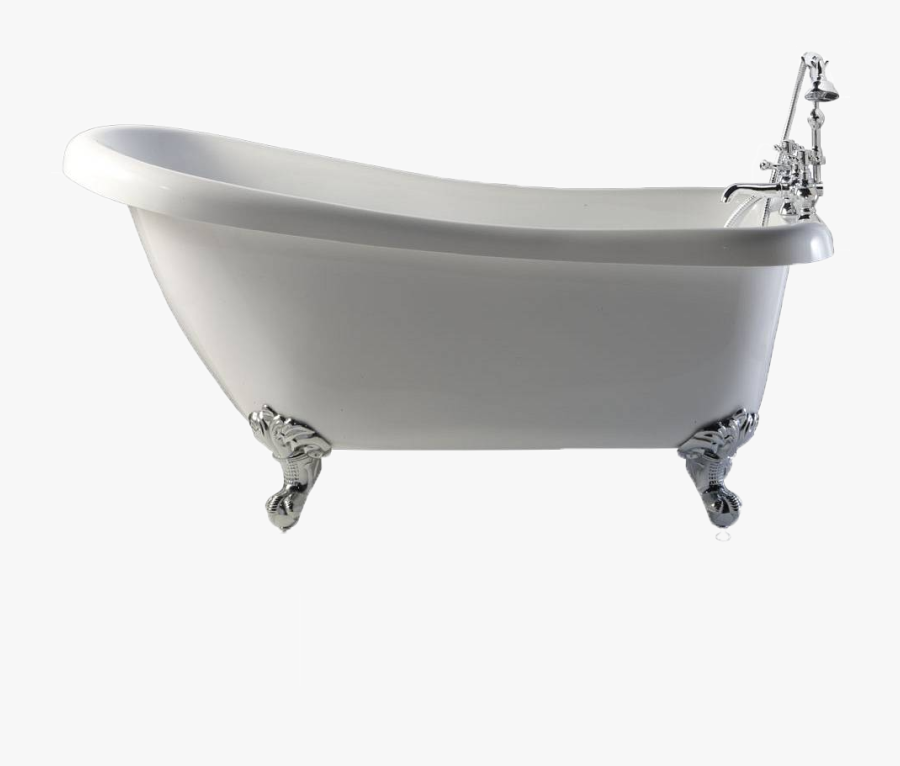 Clipart Black And White Transparent Bathtub Crazy - Bathtub Png, Transparent Clipart