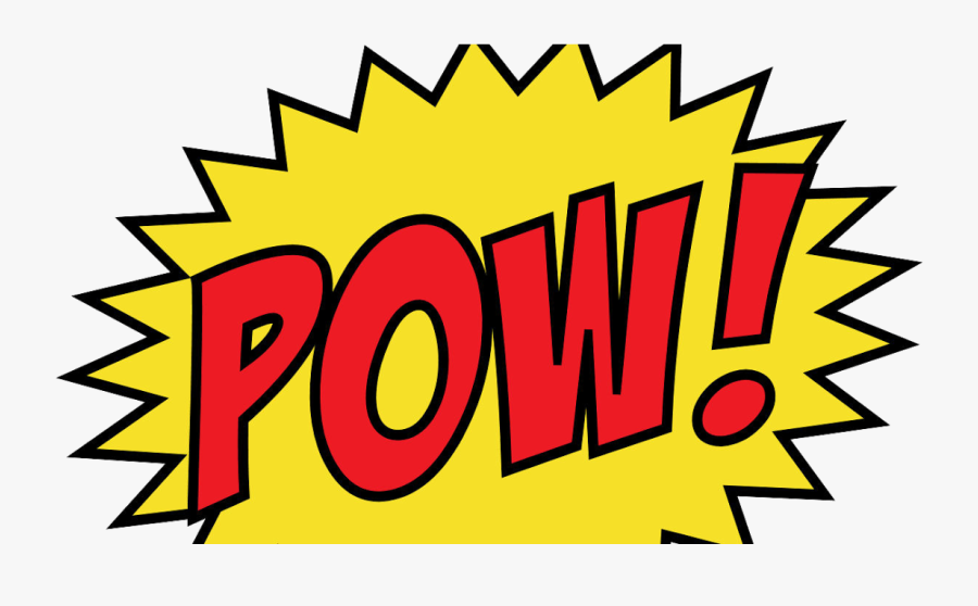 Pow Clipart Sign - Batman Pow Png, Transparent Clipart