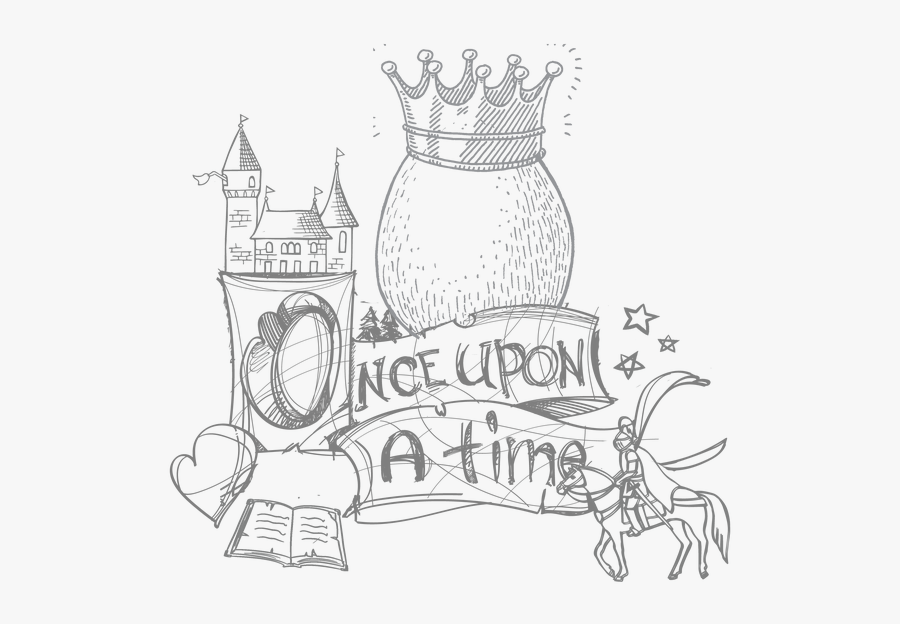 Fairy Clipart Sad - Fairytale Clipart Black And White, Transparent Clipart