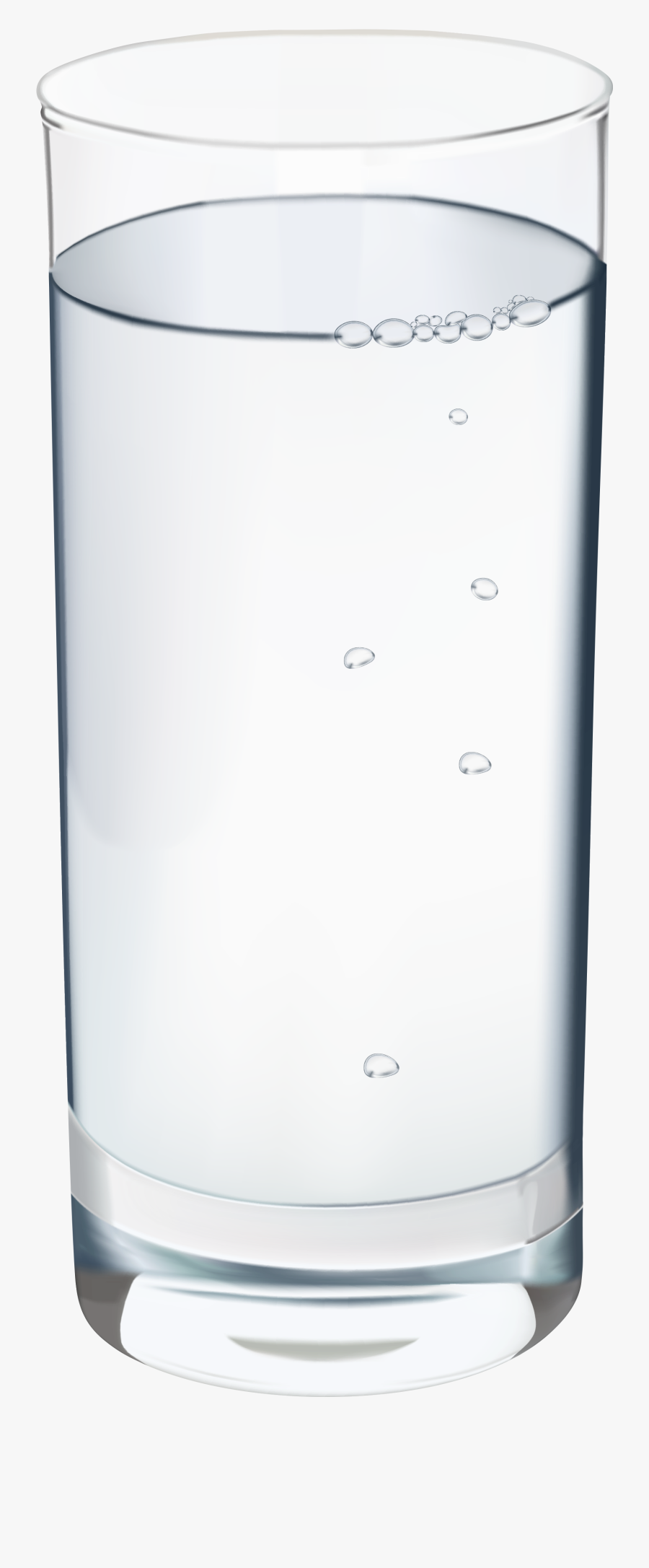 Transparent Glass Of Water, Transparent Clipart