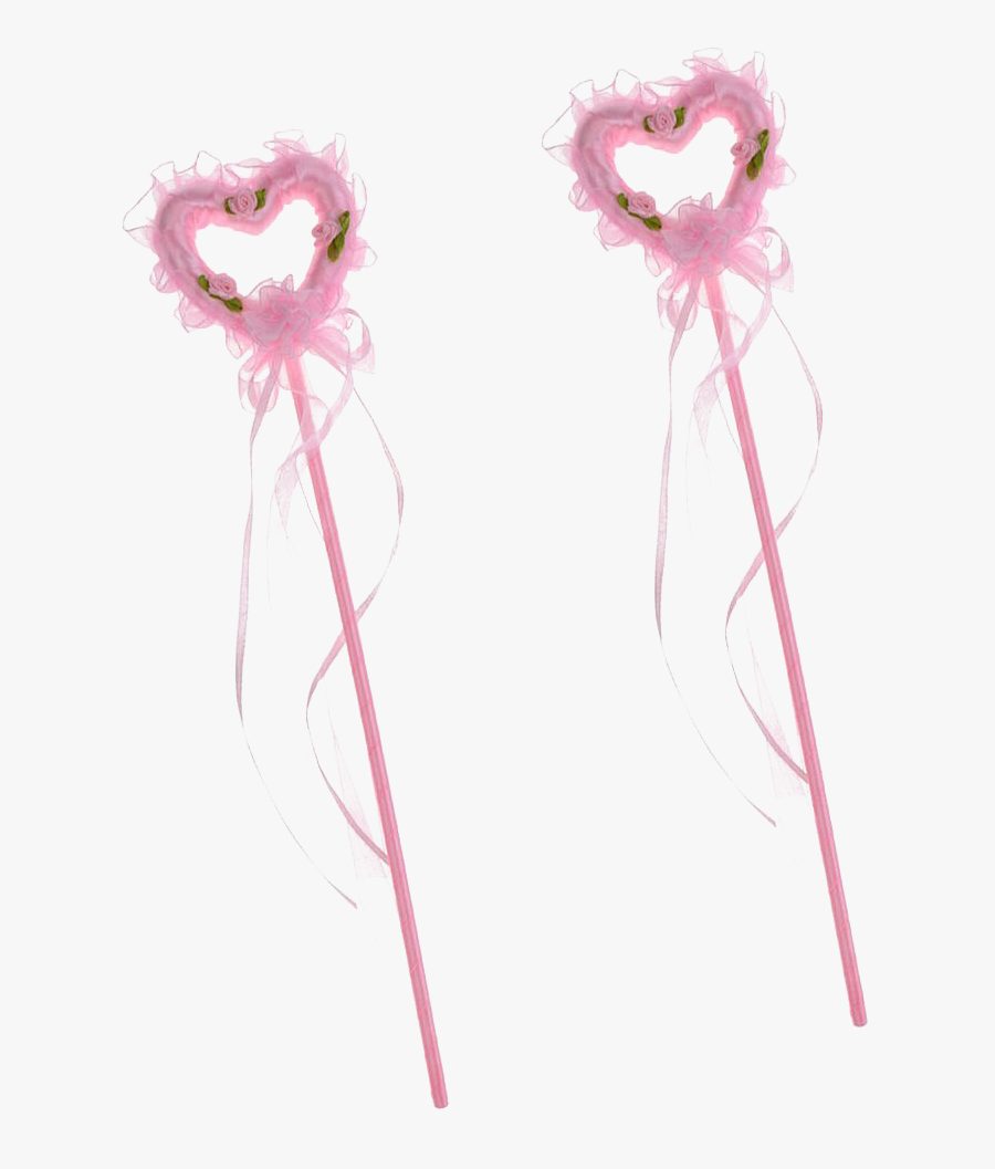 Fairy Wand Heart, Transparent Clipart