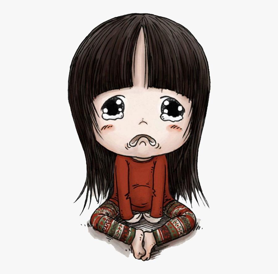 Girl Crying Png - Crying Girl No Background, Transparent Clipart