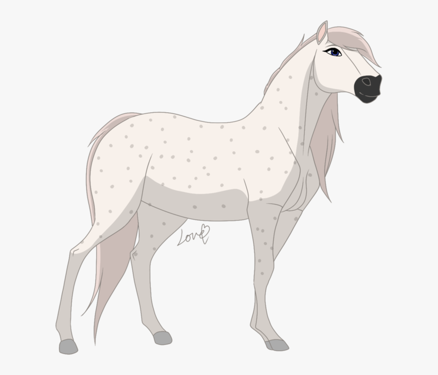 Transparent Cute Horse Clipart - Mane, Transparent Clipart