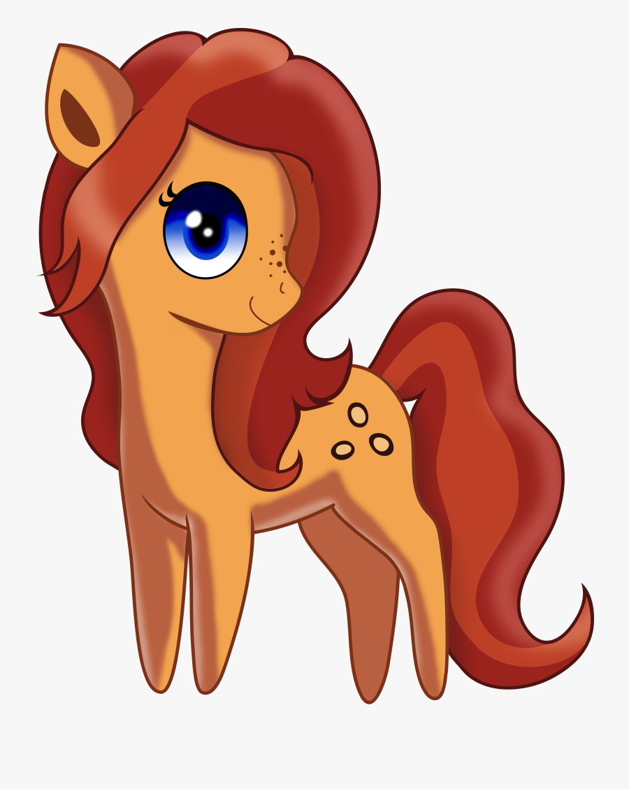 Trotcon Has Peanut Bucker - Horse Chibi Png, Transparent Clipart