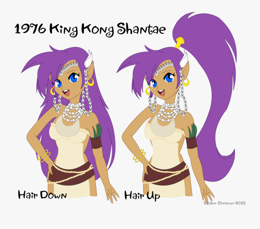 King Kong Shantae By Stolen - Cartoon, Transparent Clipart