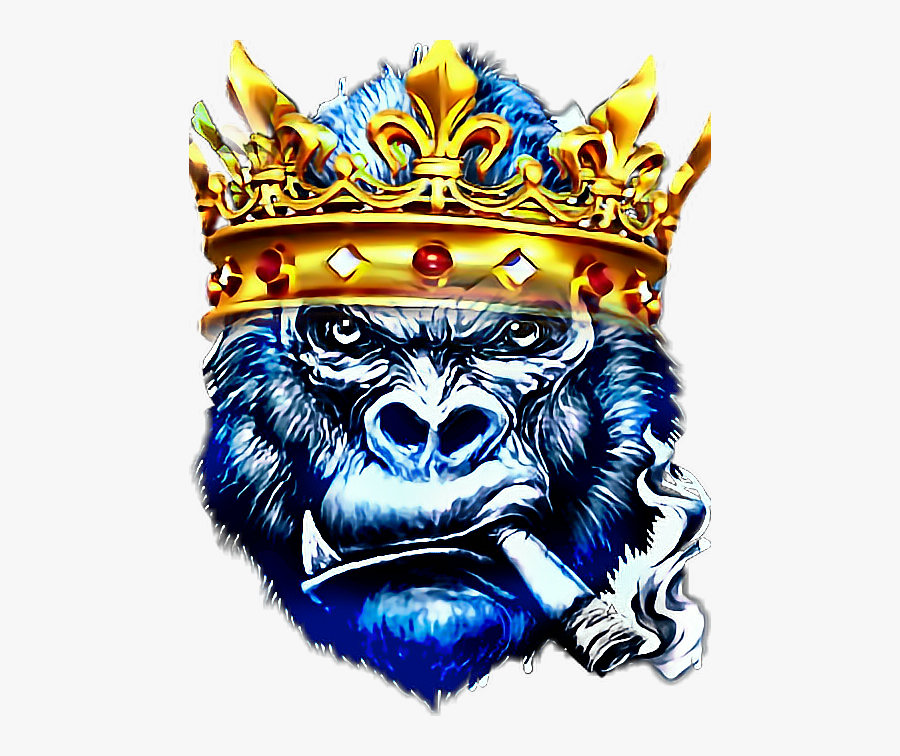 Transparent King Kong Clipart - King Kong Face Art, Transparent Clipart