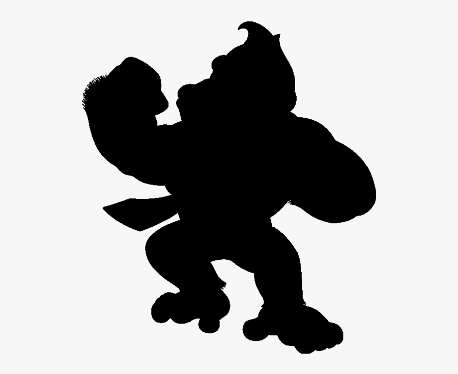 Download Epiphany Clipart Silhouette Donkey Kong Silhouette Free Transparent Clipart Clipartkey