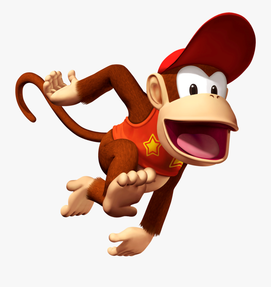 Donkey Kong Png High Quality Image - Diddy Kong, Transparent Clipart