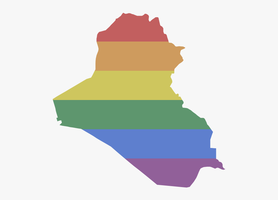 Iraq Map , Png Download - Iraq Flag Map, Transparent Clipart