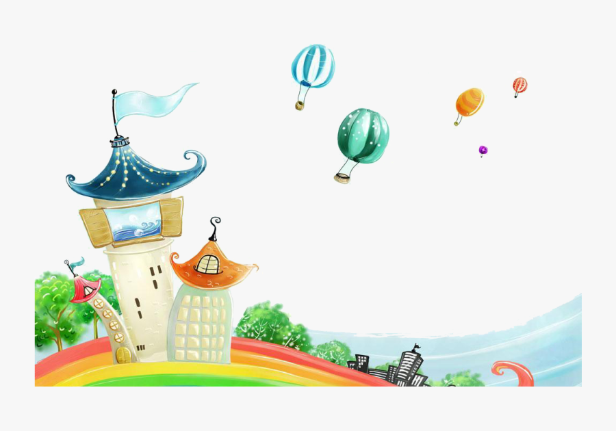 Cartoon Drawing Child Wallpaper - Kids Backgrounds, Transparent Clipart