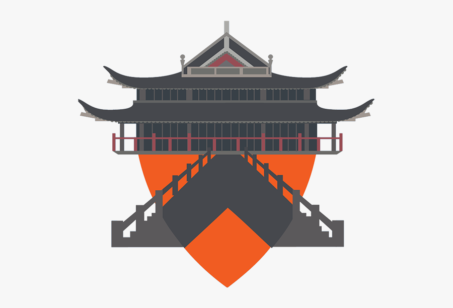 China Transparent Png Beijing - Chinese Pagoda Logo, Transparent Clipart