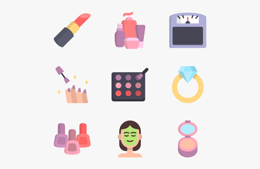 Cosmetic Beauty Icon - Cosmetic Icons Png, Transparent Clipart