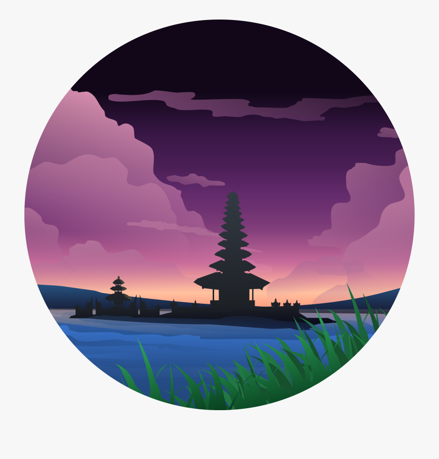 Bedugul Bali Redraw Clip Arts - Bedugul Png, Transparent Clipart