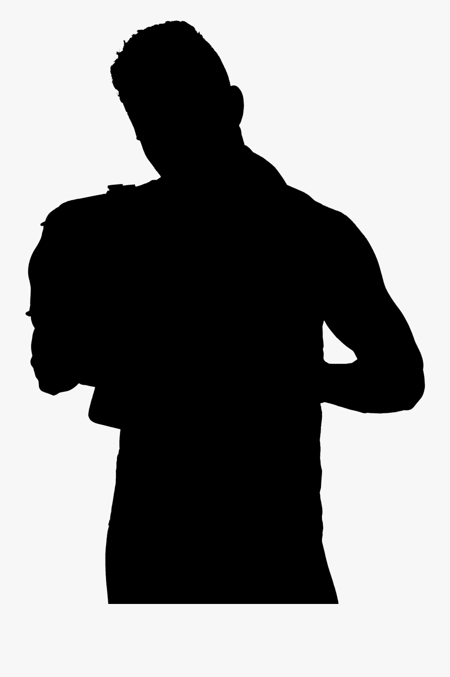 World Championship Silhouette Professional Wrestling - World Championship, Transparent Clipart