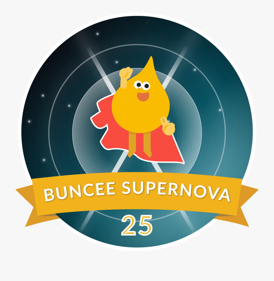 Buncee Supernova - Illustration, Transparent Clipart