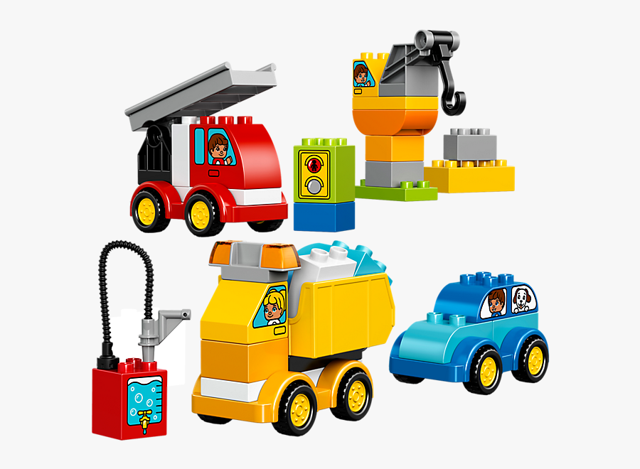 Meine Ersten Fahrzeuge - Lego Duplo My First Cars And Trucks, Transparent Clipart