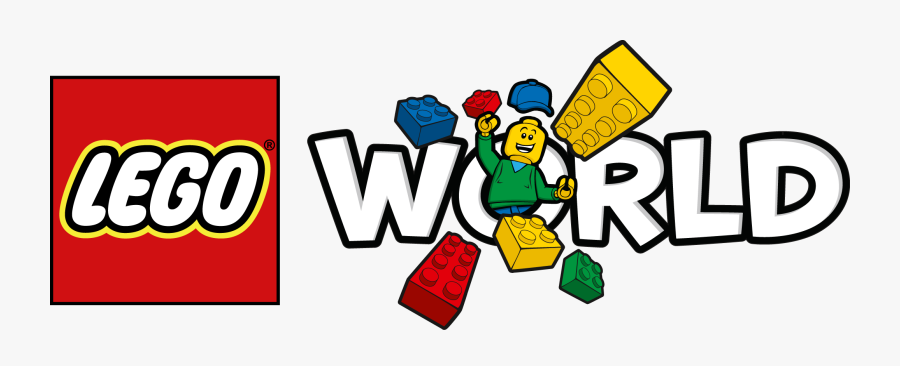 Lego World Logo Png, Transparent Clipart