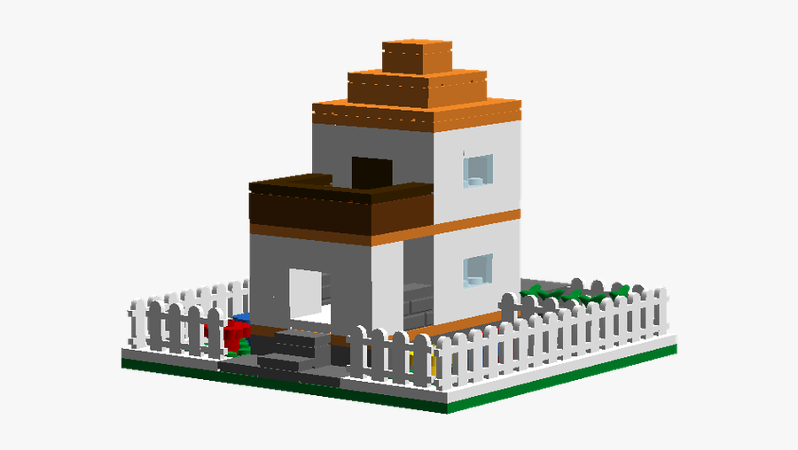 Transparent Lego Tiny - House, Transparent Clipart