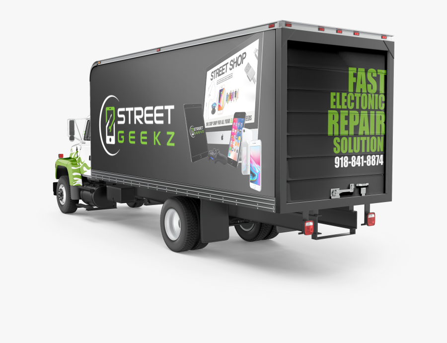 Trailer Truck, Transparent Clipart